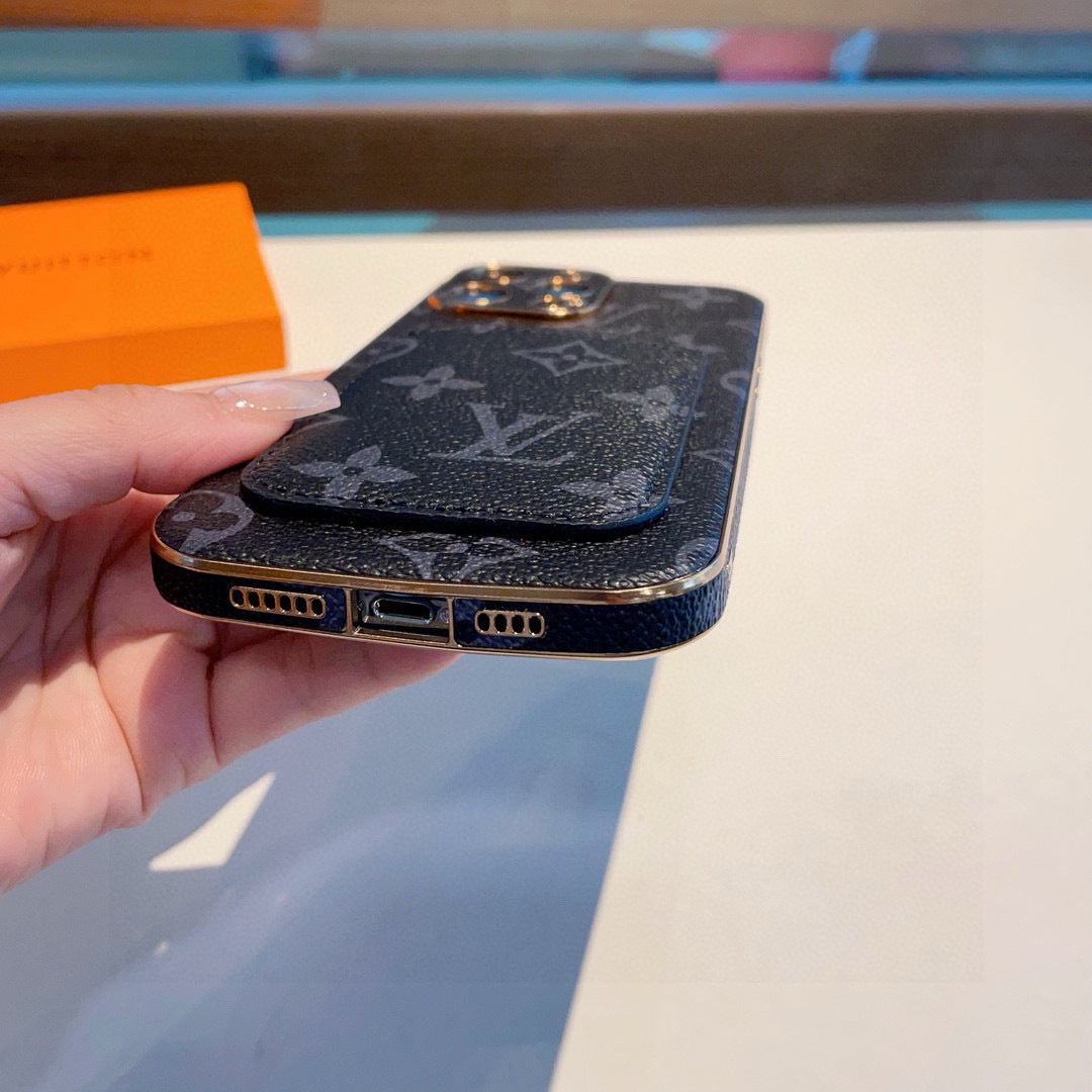 Fashion Aesthetic Shock Absorbing Protective Phone Case L*V Series、Fashion Phone Case