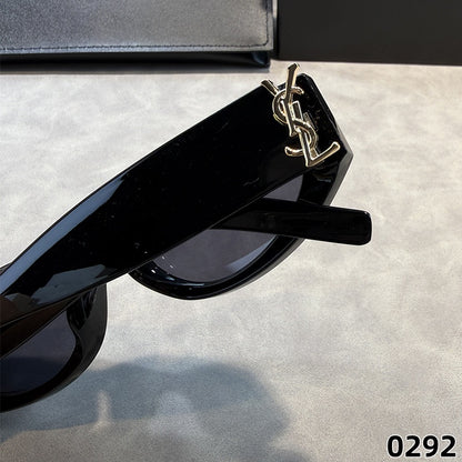 Narrow Sculpted Glasses - Clear and Tinted Lens Options