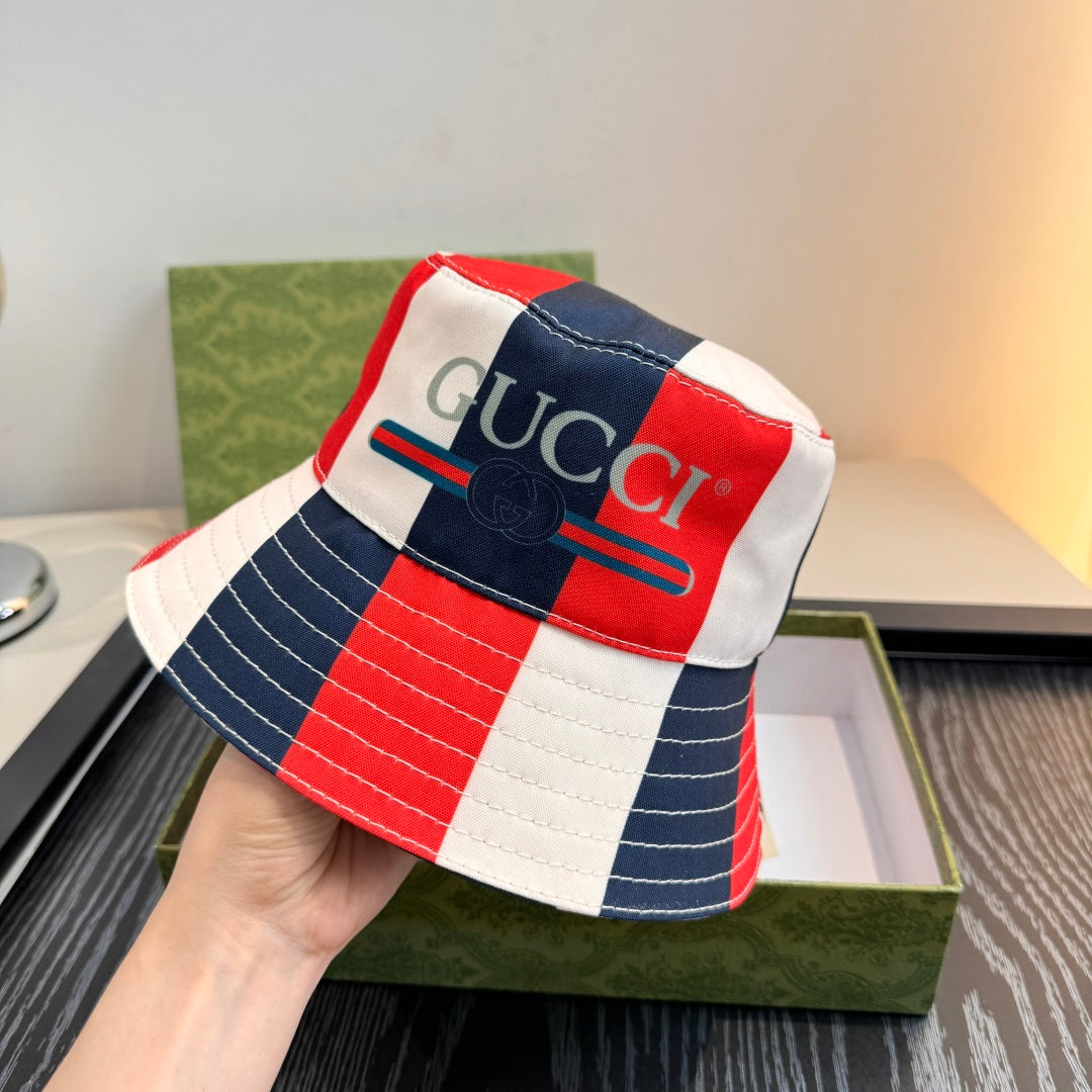 Adjustable Sun Hat for Men Women Outdoor UV Protection GU*CI Series、Fashion Caps