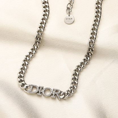 304 Stainless Steel Round Medallion Chain Bracelet & Necklace - Individual or Set