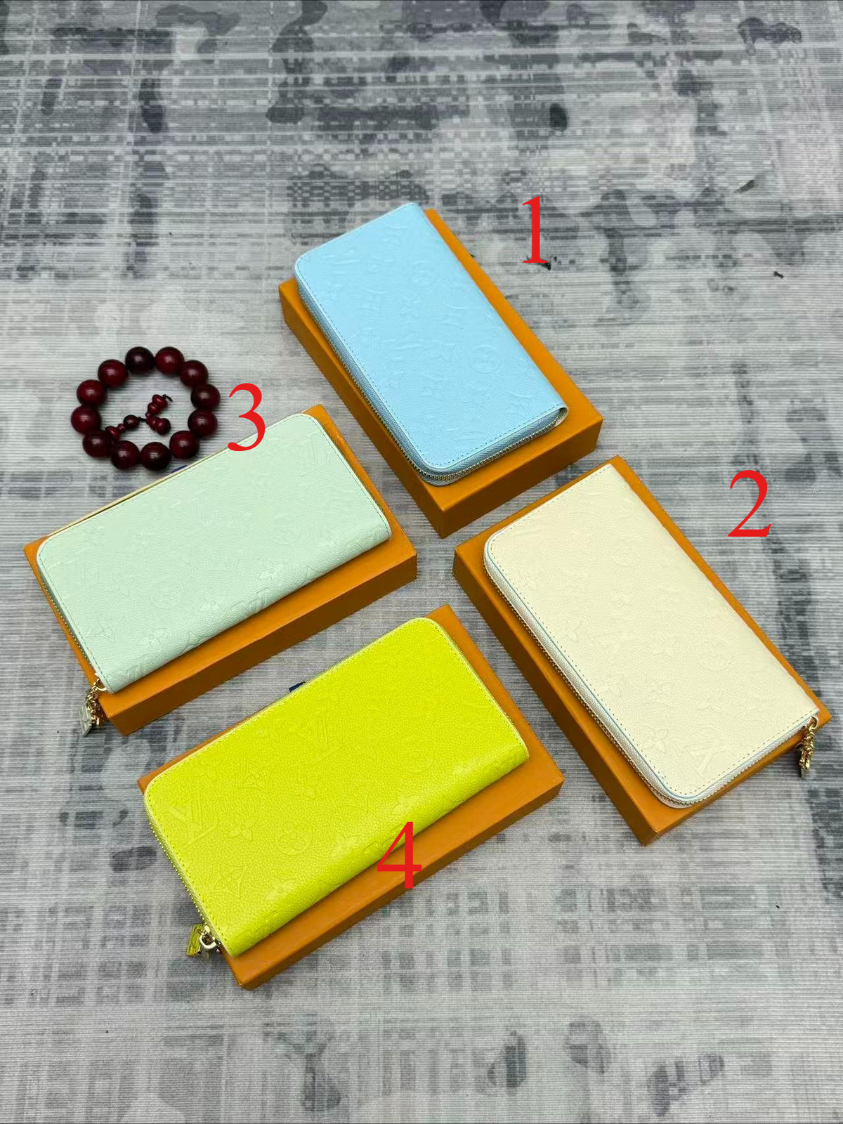 Luxury‑Inspired Trendy Wallets 037  L*V Series、Fashion Bags