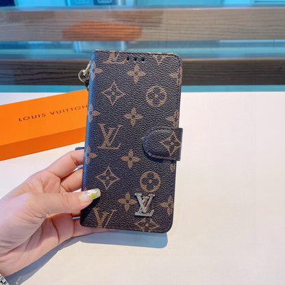 Fashion Aesthetic Shock Absorbing Protective Phone Case L*V Series、Fashion Phone Case