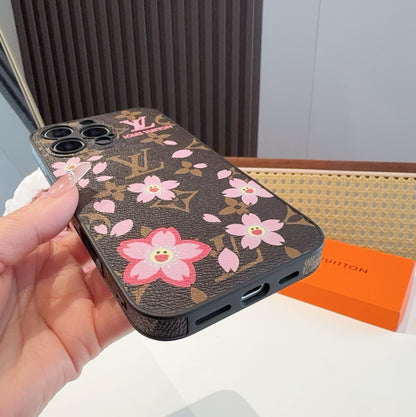 Fashion Aesthetic Shock Absorbing Protective Phone Case L*V Series、Fashion Phone Case