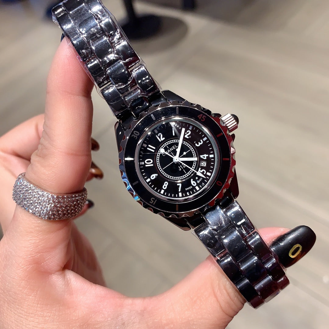 Luxury‑Inspired Trendy Quartz Watches 005 CH*NEL Series