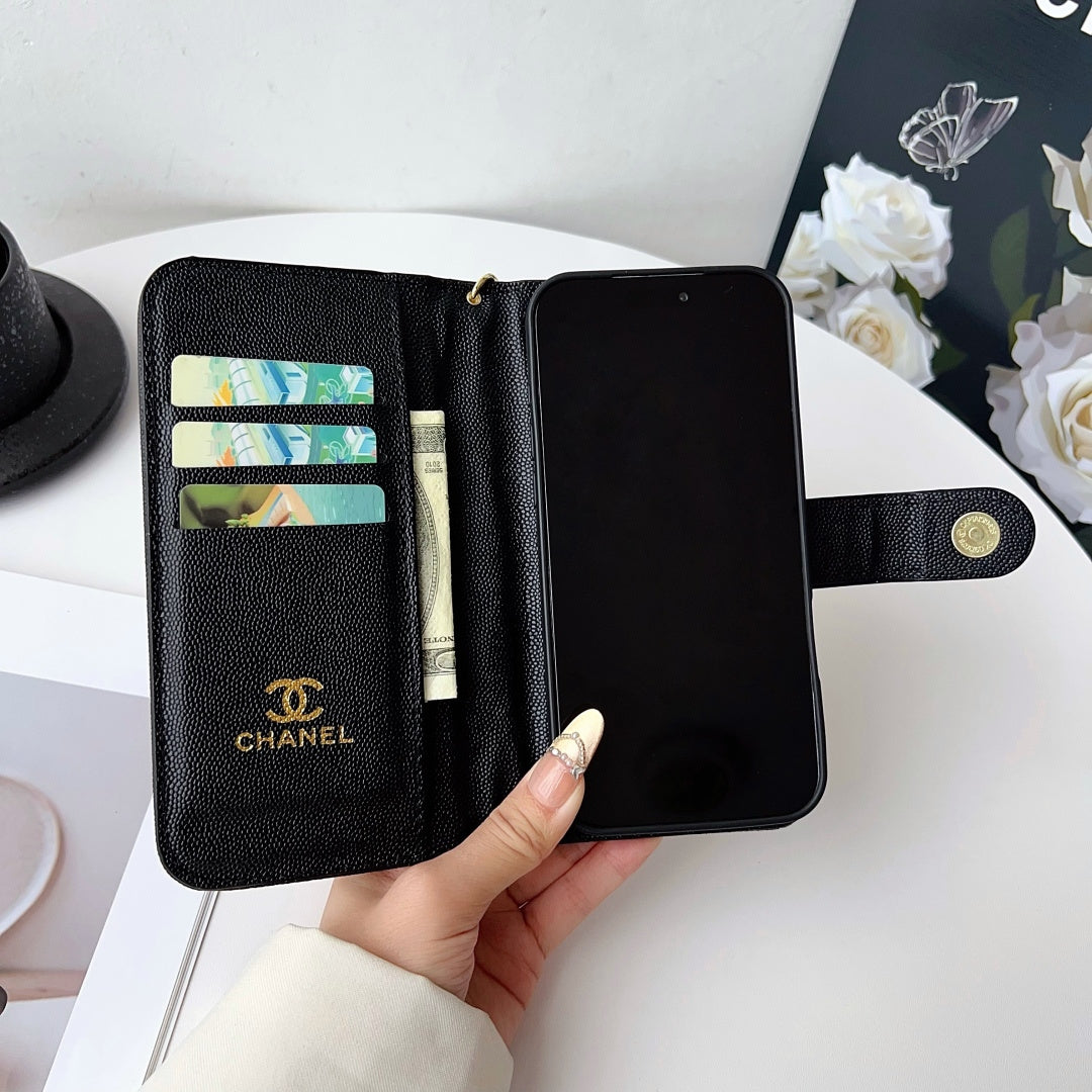 Fashion Aesthetic Shock Absorbing Protective Phone Case CH*NEL Series、Fashion Phone Case