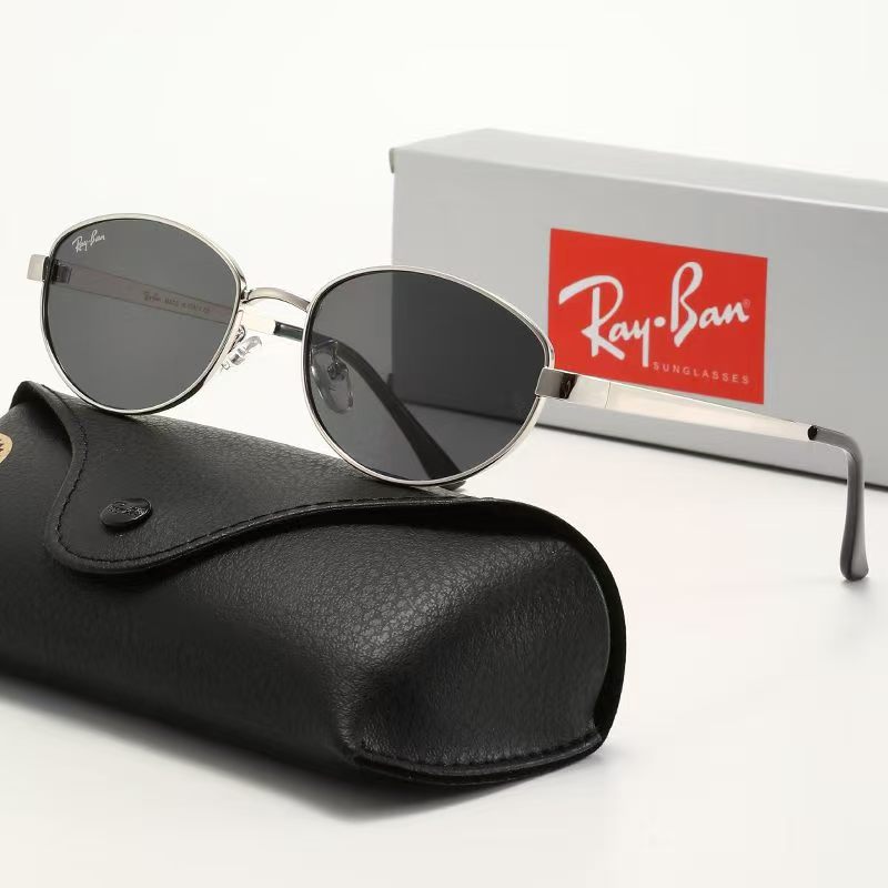 Round Sunglasses with Minimal Metal Frames