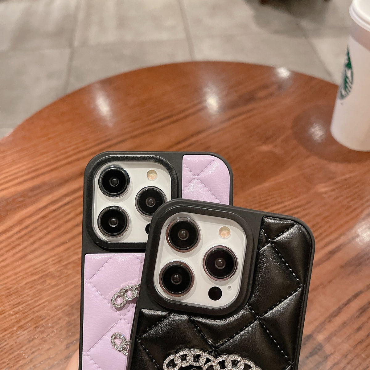 Fashion Aesthetic Shock Absorbing Protective Phone Case CH*NEL Series、Fashion Phone Case