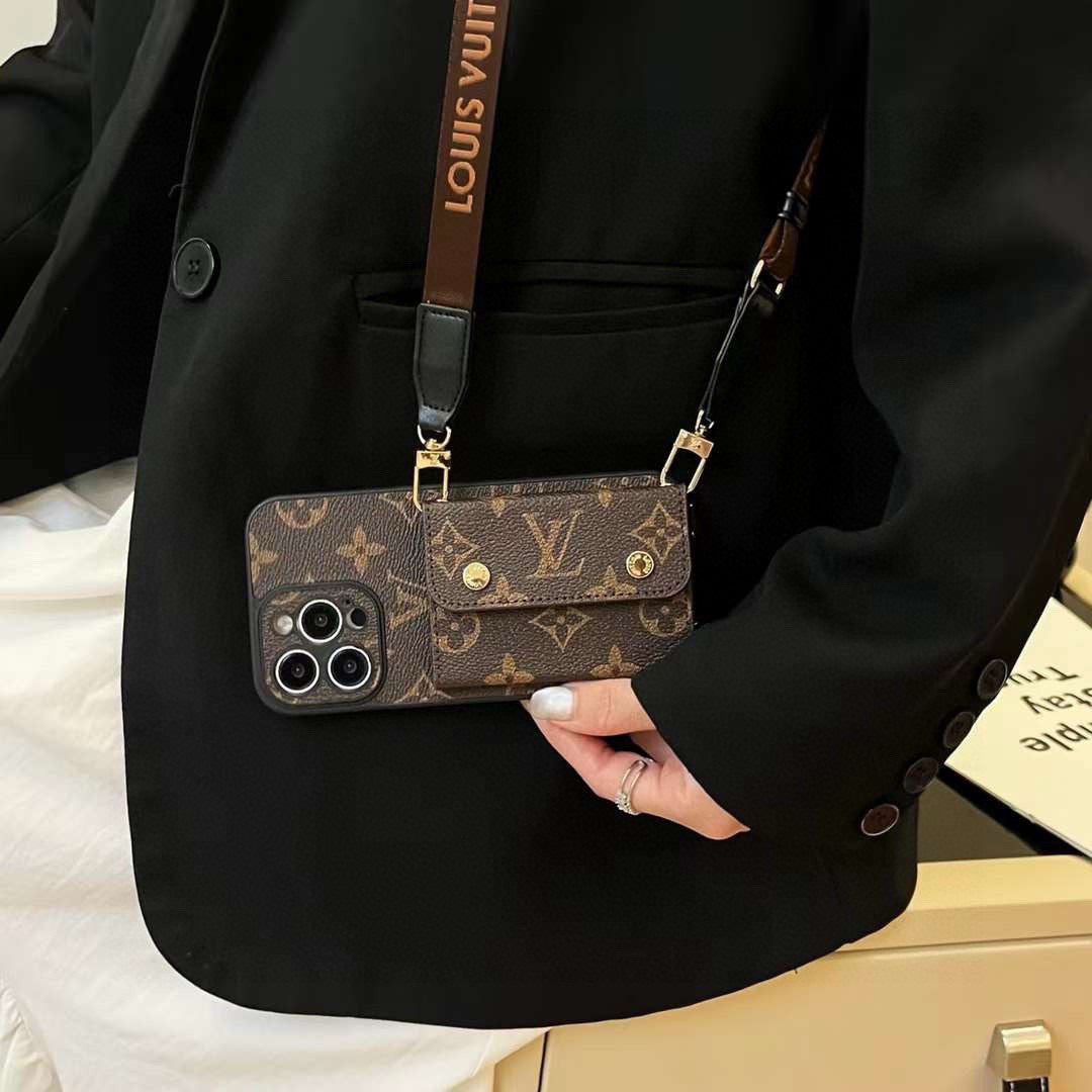 Fashion Aesthetic Shock Absorbing Protective Phone Case L*V Series、Fashion Phone Case