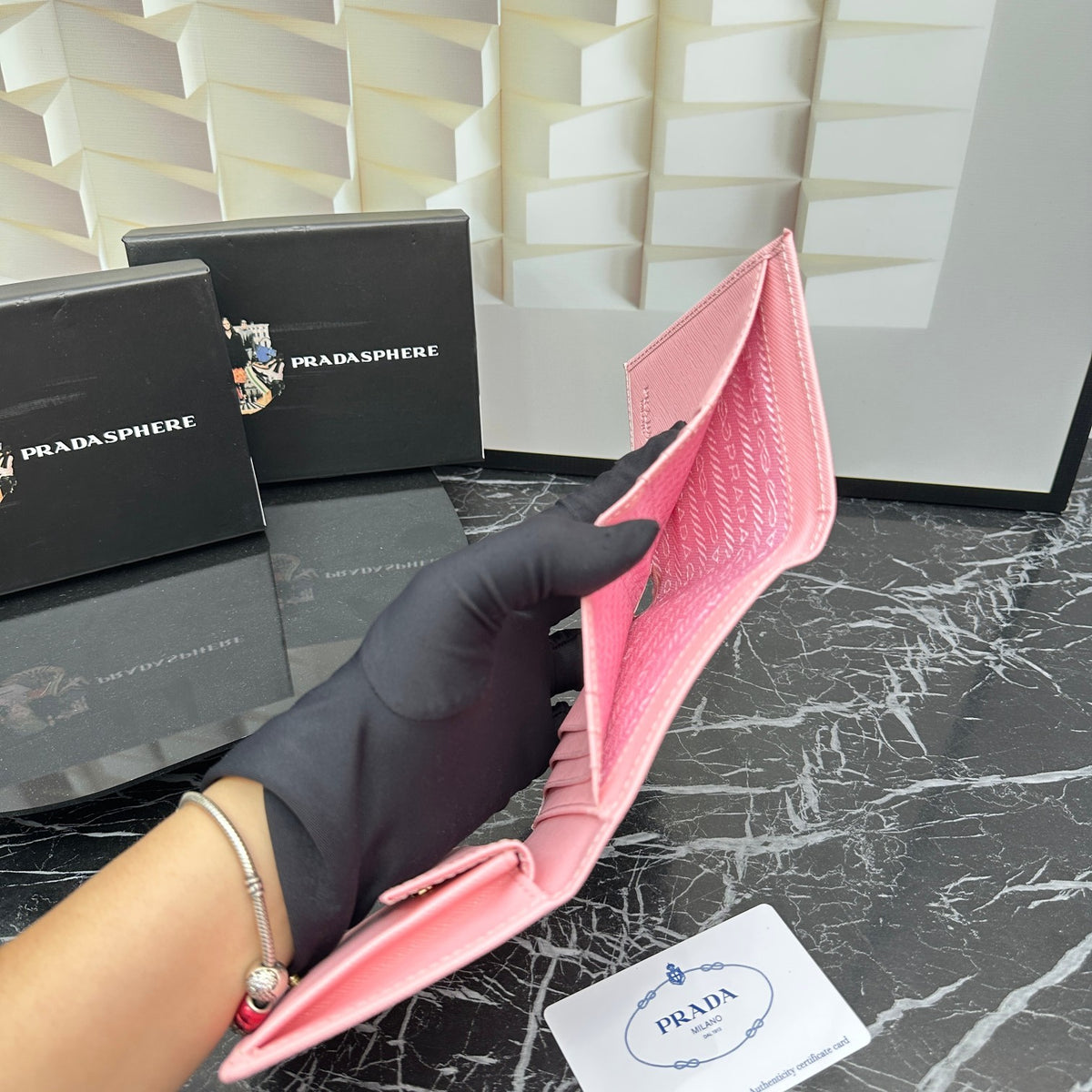 Luxury‑Inspired Trendy Wallets 031  Pr*da Series、Fashion Bags