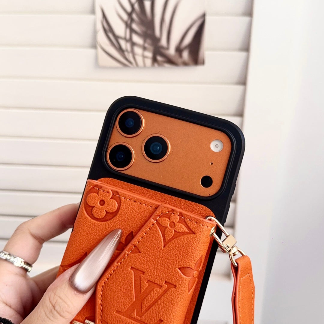 Fashion Aesthetic Shock Absorbing Protective Phone Case  L*V Series、Fashion Phone Case