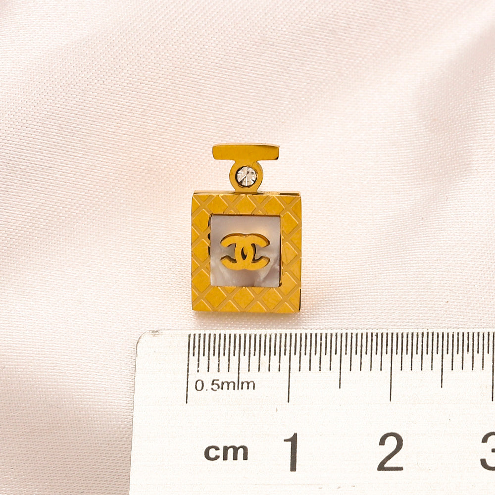 Set collana e orecchini in acciaio inossidabile 304
