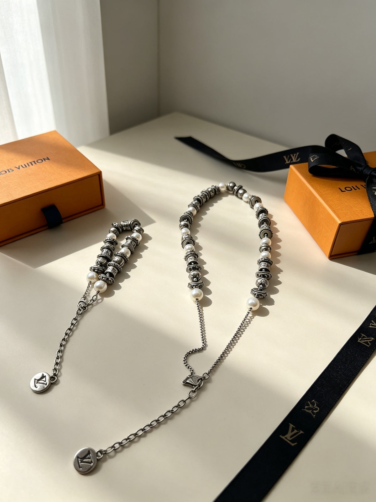 Spike-Drop Chunky Chain Necklace
