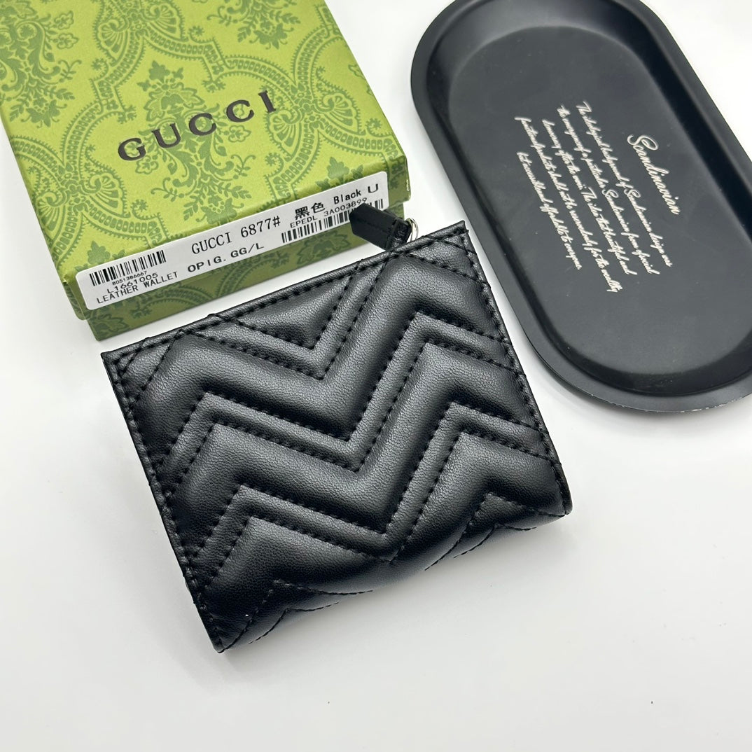 Luxury‑Inspired Trendy Wallets 009 GU*CI Series、Fashion Bags