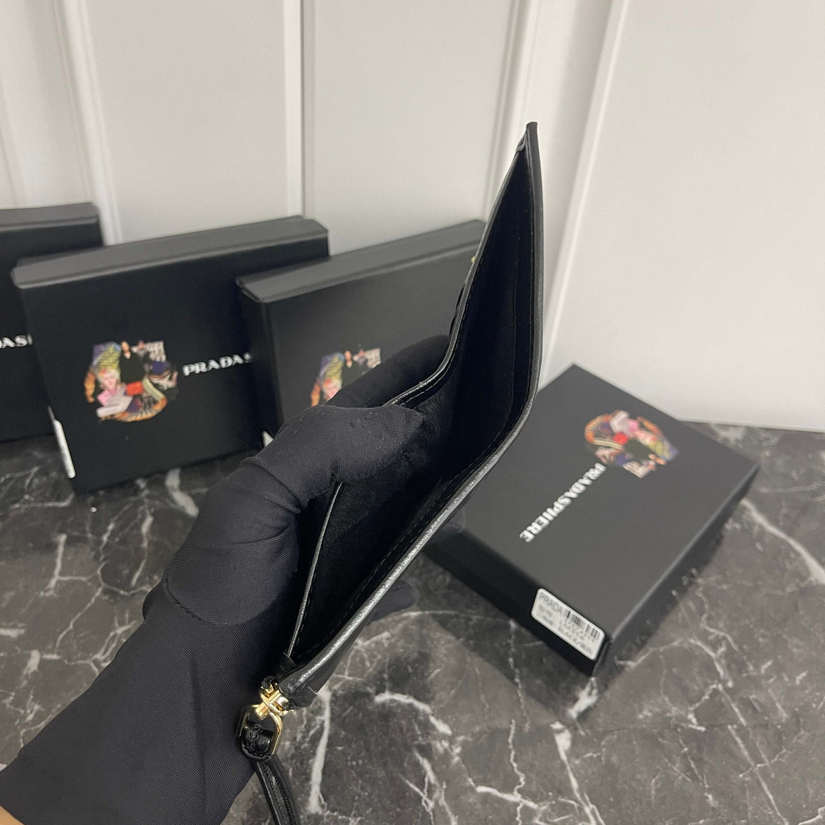 Luxury‑Inspired Trendy Wallets 030  Pr*da Series、Fashion Bags