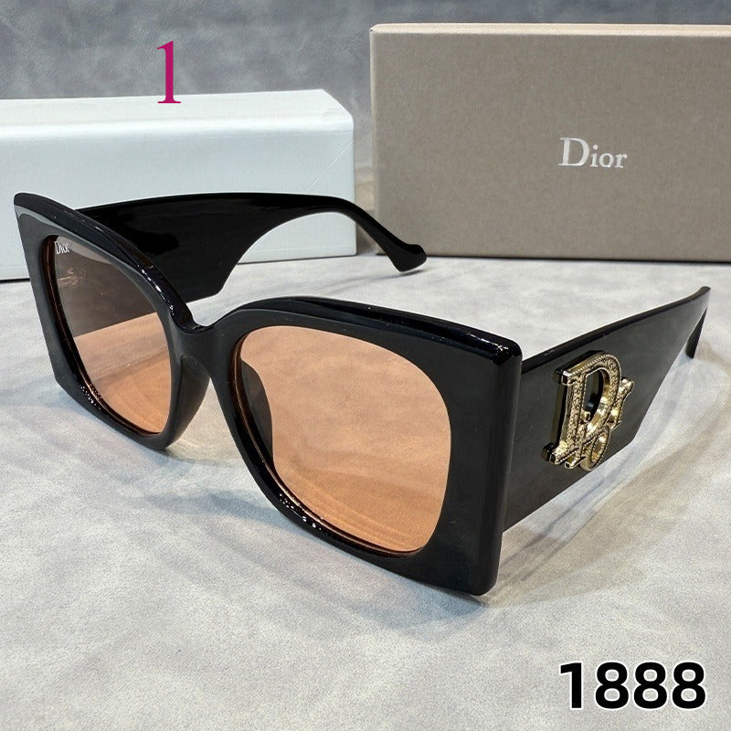 Oversized Cat-Eye Sunglasses with Deep Frames