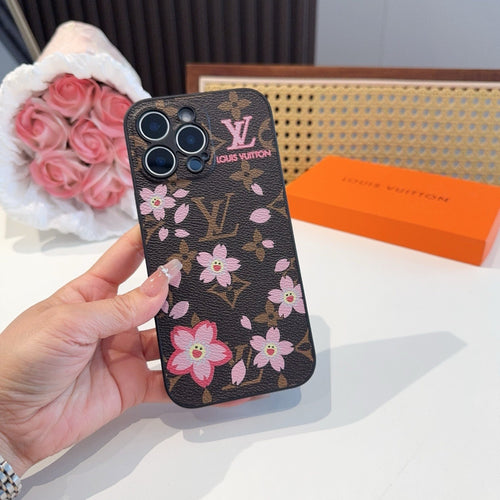 Fashion Aesthetic Shock Absorbing Protective Phone Case L*V Series、Fashion Phone Case