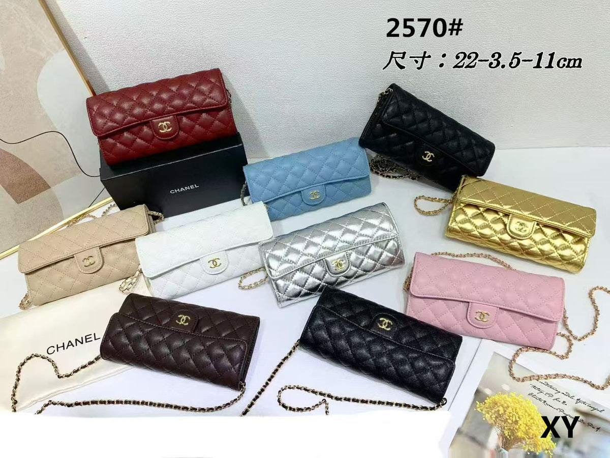 Luxury‑Inspired Trendy Wallets 019 CH*NEL Series、Fashion Bags