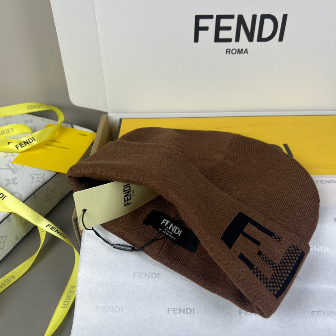 Adjustable Sun Hat for Men Women Outdoor UV Protection F*ndi Series、Fashion Caps
