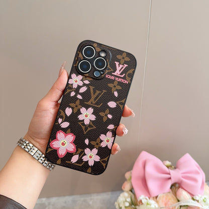 Fashion Aesthetic Shock Absorbing Protective Phone Case L*V Series、Fashion Phone Case
