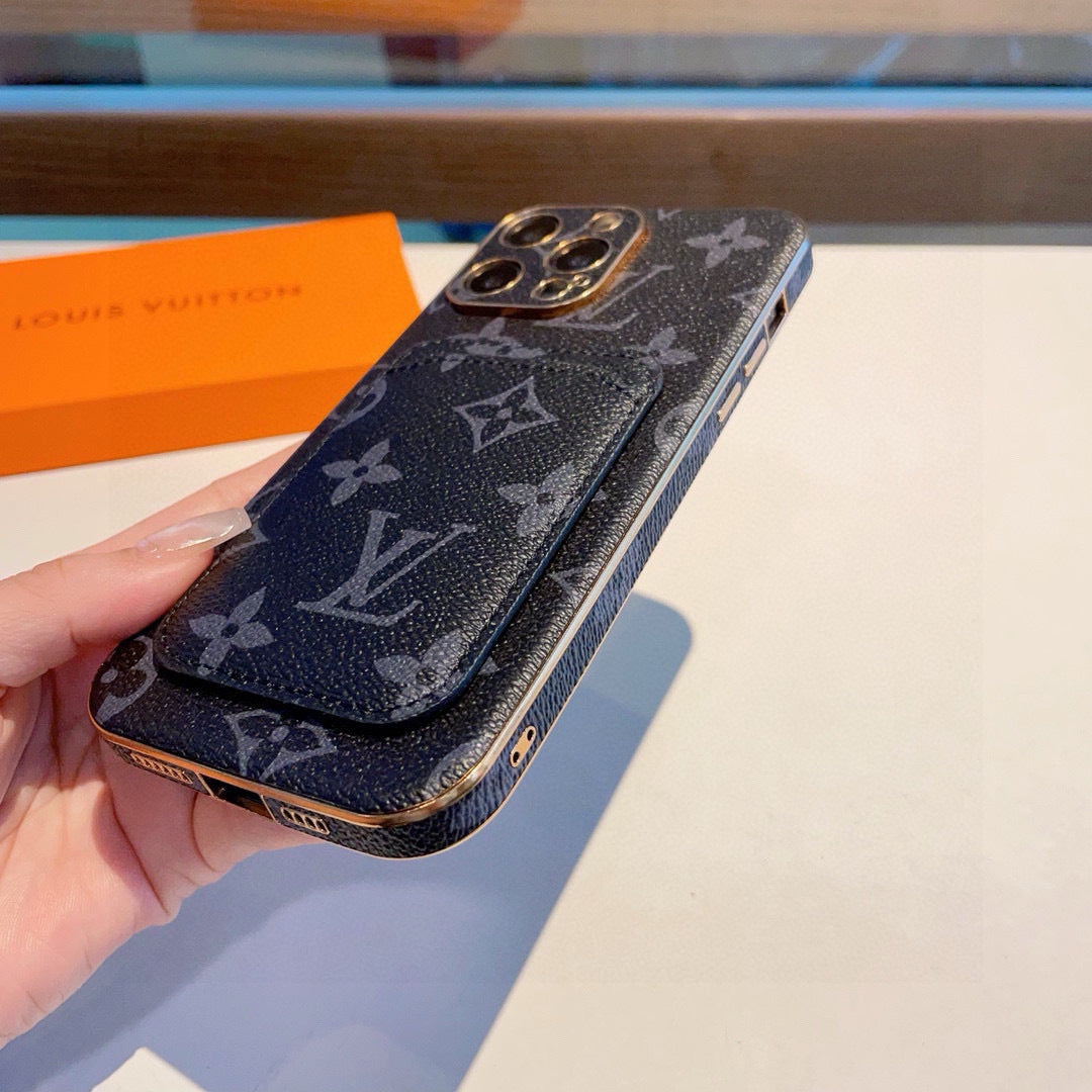 Fashion Aesthetic Shock Absorbing Protective Phone Case L*V Series、Fashion Phone Case