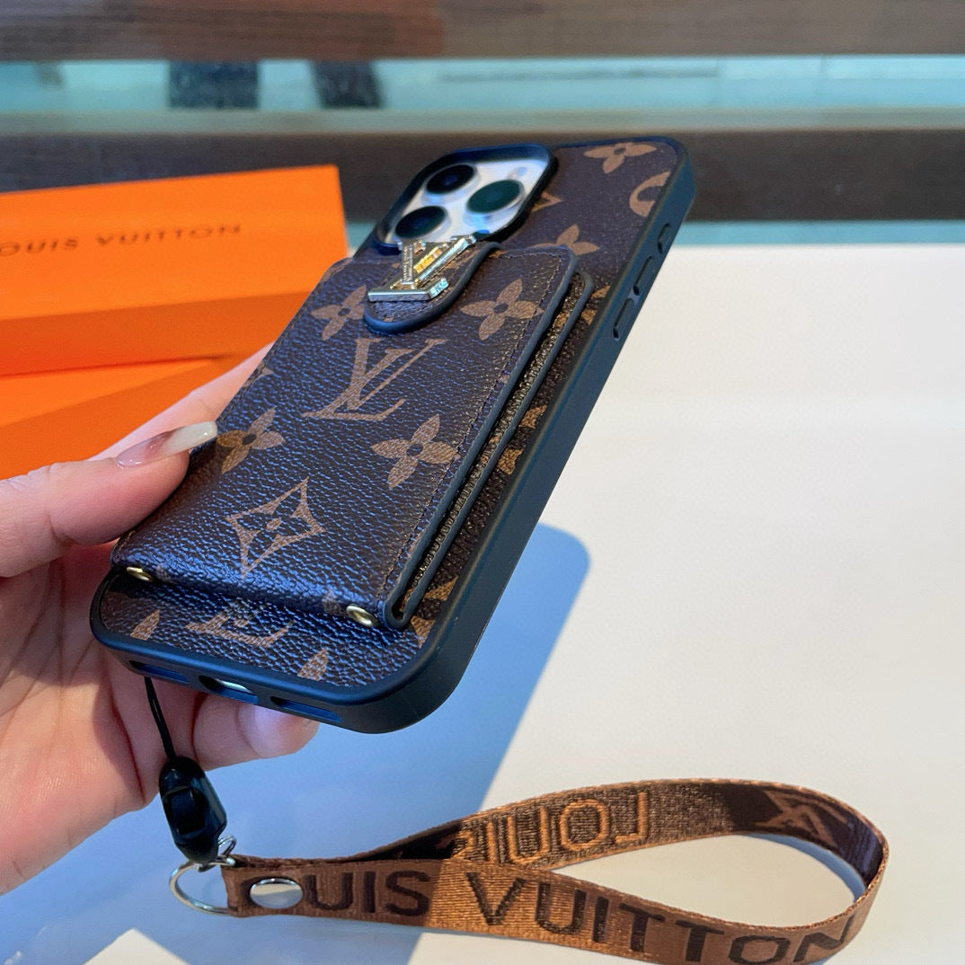 Fashion Aesthetic Shock Absorbing Protective Phone Case L*V Series、Fashion Phone Case