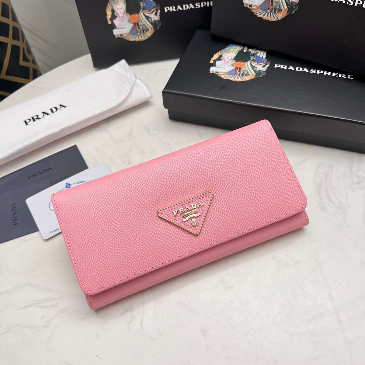 Luxury‑Inspired Trendy Wallets 032  Pr*da Series、Fashion Bags