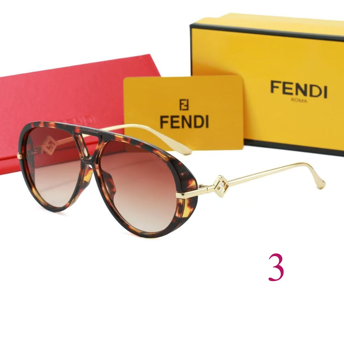 Teardrop Aviator Sunglasses with Openwork Metal Temples