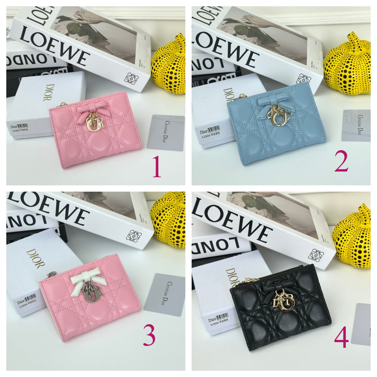 Luxury‑Inspired Trendy Wallets 015 D*or Series、Fashion Bags
