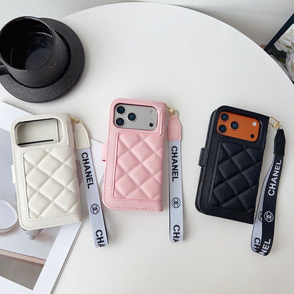 Fashion Aesthetic Shock Absorbing Protective Phone Case CH*NEL Series、Fashion Phone Case