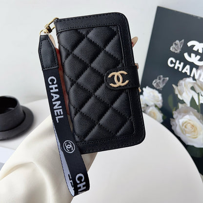 Fashion Aesthetic Shock Absorbing Protective Phone Case CH*NEL Series、Fashion Phone Case
