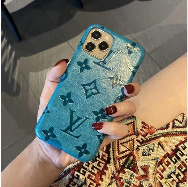 Fashion Aesthetic Shock Absorbing Protective Phone Case L*V Series、Fashion Phone Case