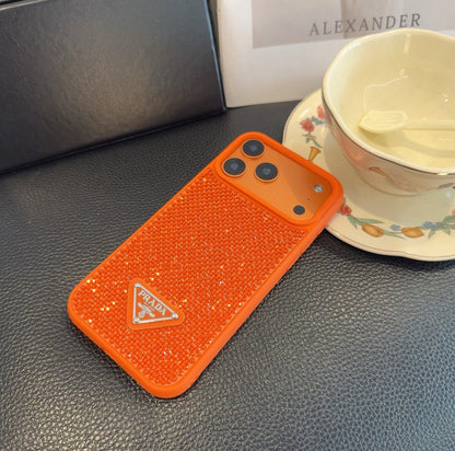 Fashion Aesthetic Shock Absorbing Protective Phone Case  Pr*da Series、Fashion Phone Case