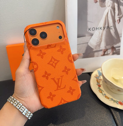 Fashion Aesthetic Shock Absorbing Protective Phone Case  L*V Series、Fashion Phone Case