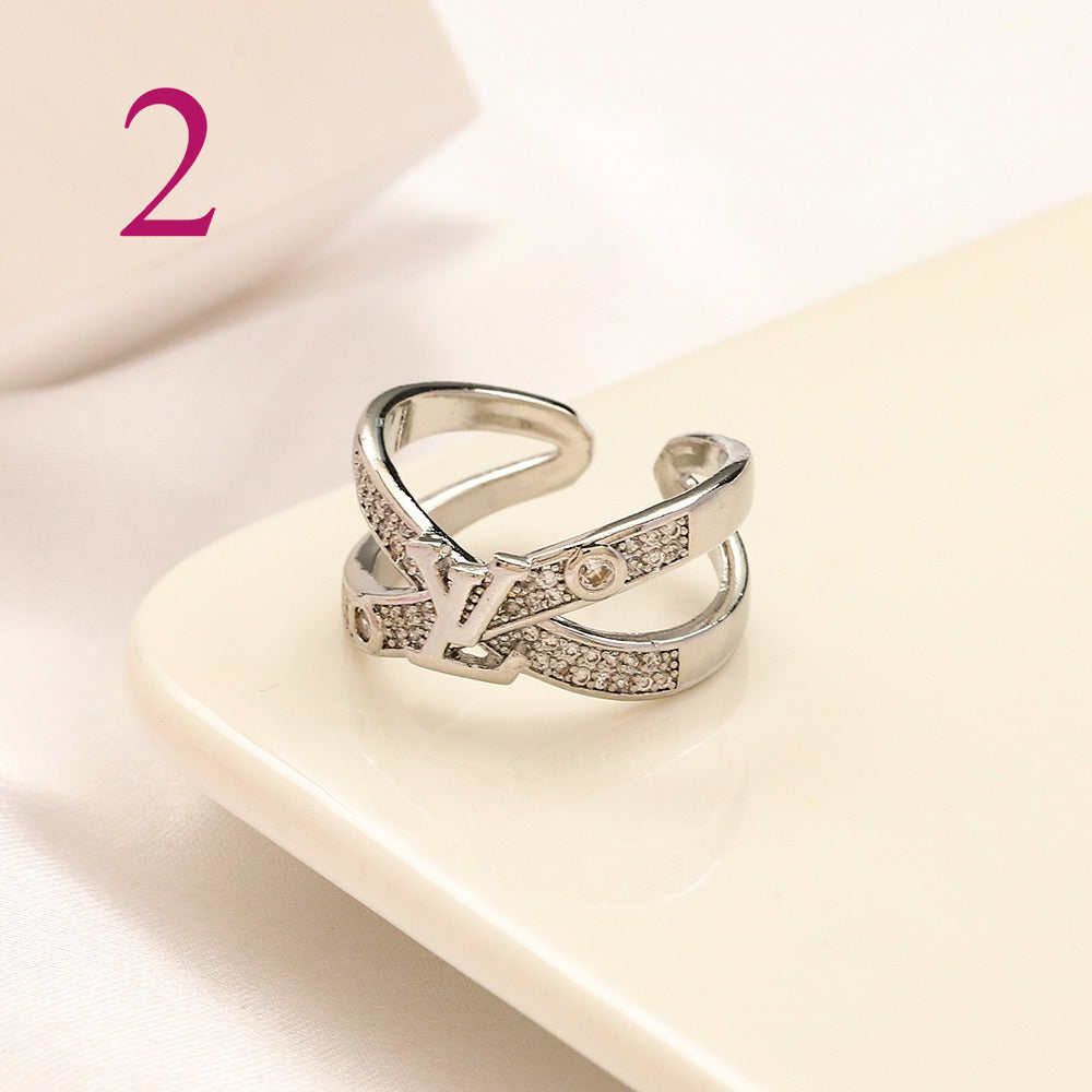 Fashion Open Adjustable Ring Collection、Rings Collection L*V Series、D*or Series、Y*L Series