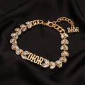 Set collana e bracciale in lega 304