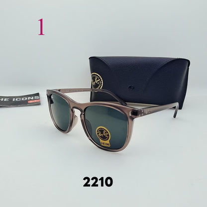 Square Keyhole-Bridge Glasses - Clear and Tinted Lens Options