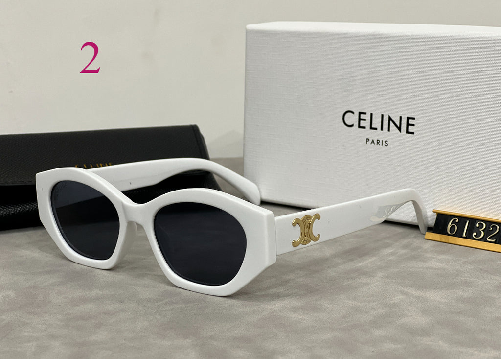 Rounded Square Thick Frame Sunglasses