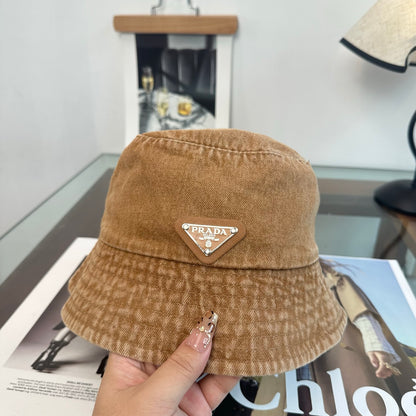 Adjustable Sun Hat for Men Women Outdoor UV Protection Pr*da Series、Fashion Caps