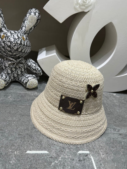 Adjustable Sun Hat for Men Women Outdoor UV Protection L*V Series、Fashion Caps
