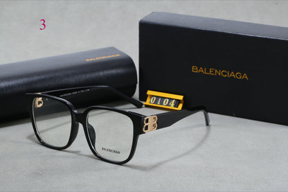 Flat-Top Square Sunglasses with Logo Hinges