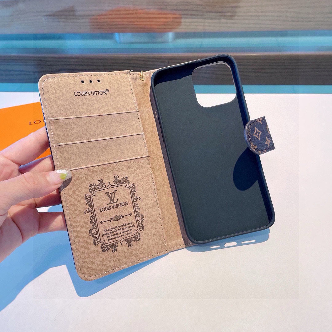 Fashion Aesthetic Shock Absorbing Protective Phone Case L*V Series、Fashion Phone Case