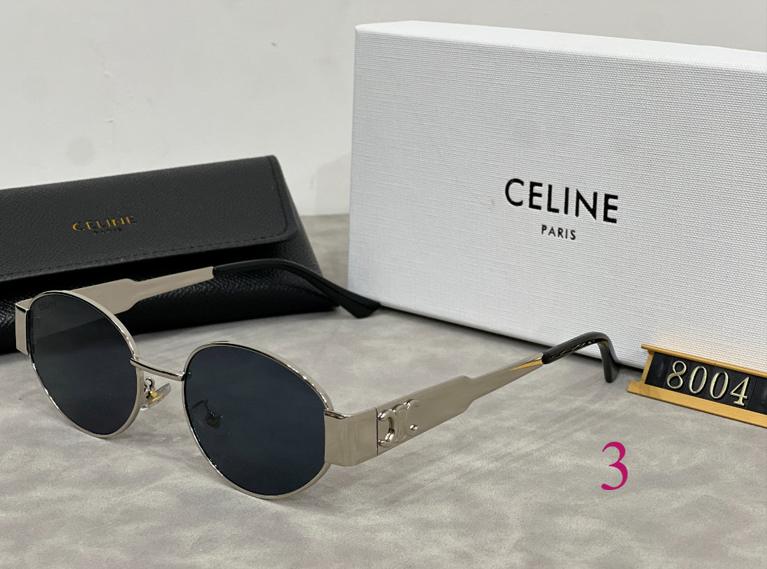 Slim Metal Frame Sunglasses
