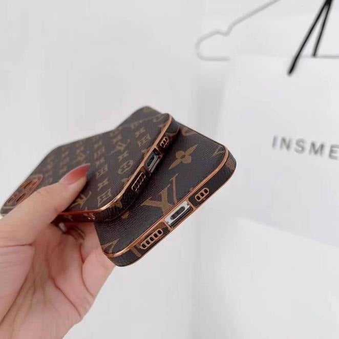 Fashion Aesthetic Shock Absorbing Protective Phone Case L*V Series、Fashion Phone Case