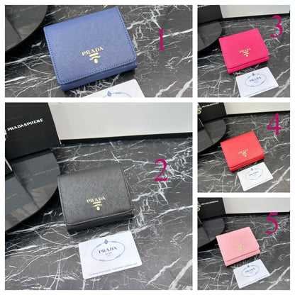 Luxury‑Inspired Trendy Wallets 031  Pr*da Series、Fashion Bags