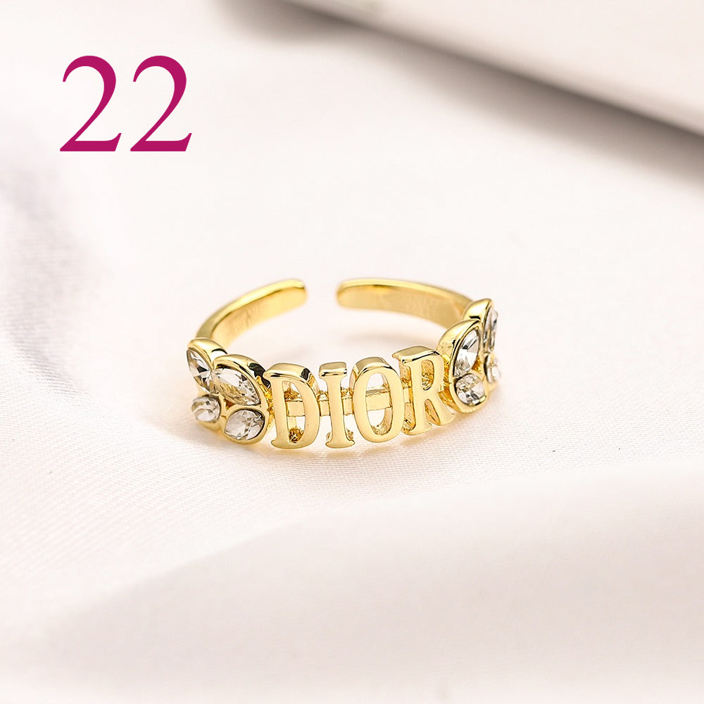 Fashion Open Adjustable Ring Collection、Rings Collection L*V Series、D*or Series、Y*L Series