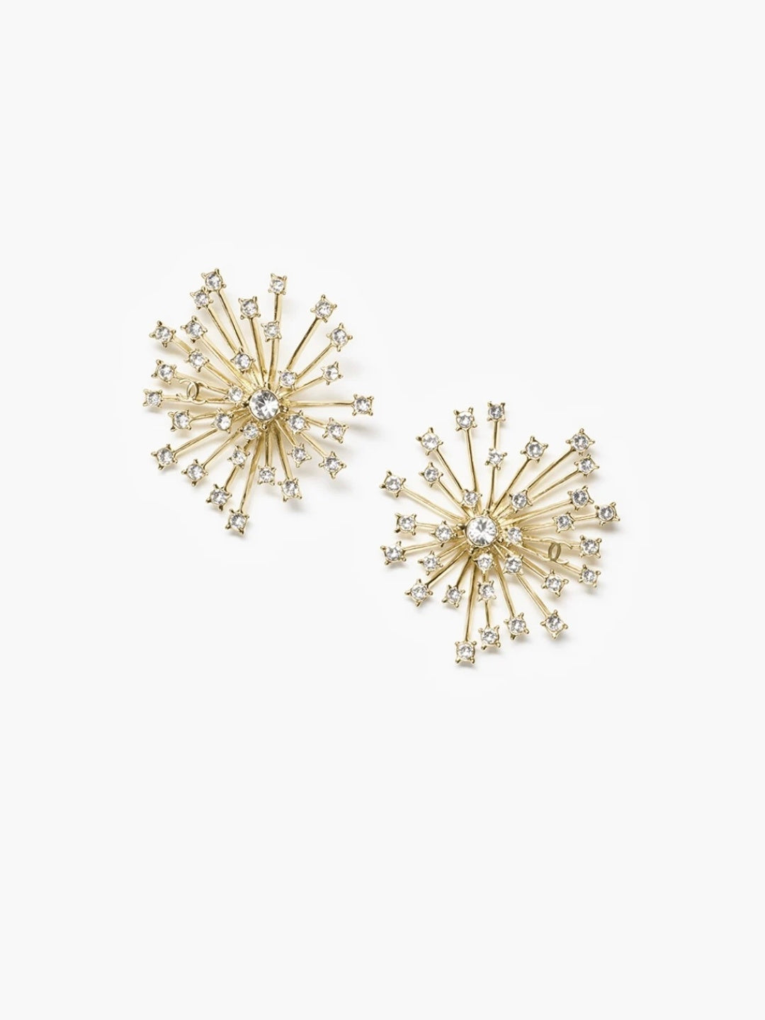 Sunburst Statement Stud Earrings
