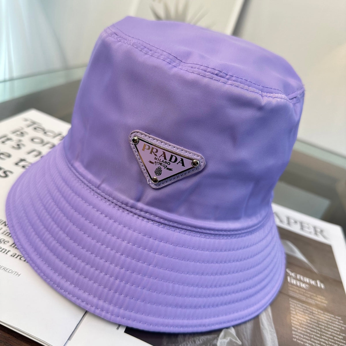 Adjustable Sun Hat for Men Women Outdoor UV Protection Pr*da Series、Fashion Caps