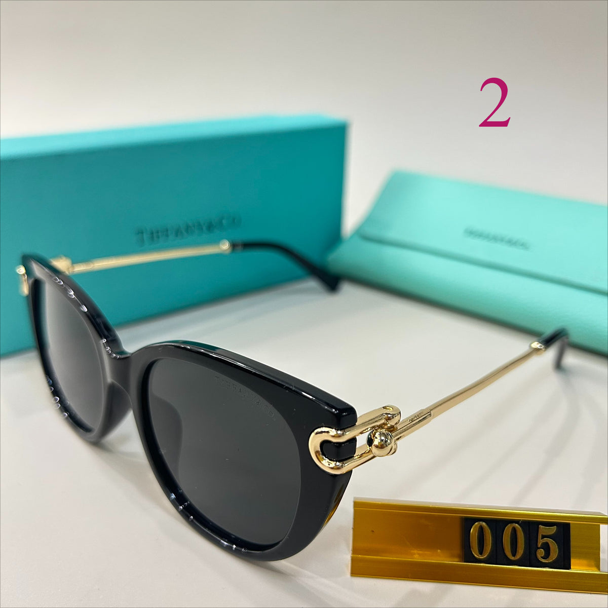 Soft-Square Sunglasses with Rounded Corners