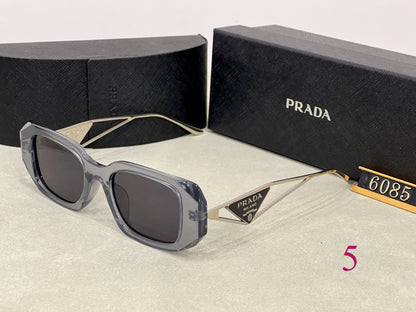 Chunky Oval-Rectangle Sunglasses