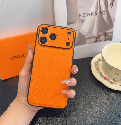 Fashion Aesthetic Shock Absorbing Protective Phone Case  L*V Series、Fashion Phone Case